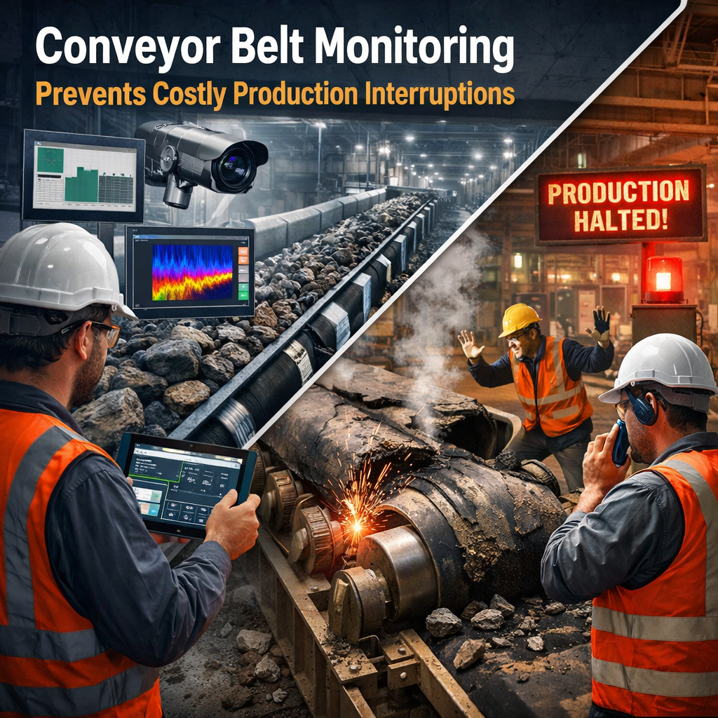 How Conveyor Belt Monitoring Prevents Costly Production Interruptions